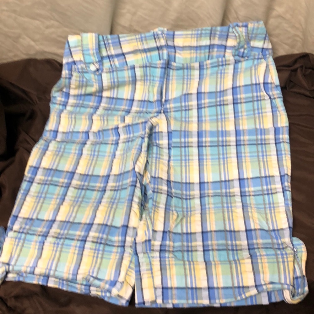 D.F.A. New York Plaid Bermuda shorts‎
